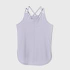 Girls' Double Layer Stretch Woven Tank Top - All In Motion Lilac Xs, Girl's, Purple