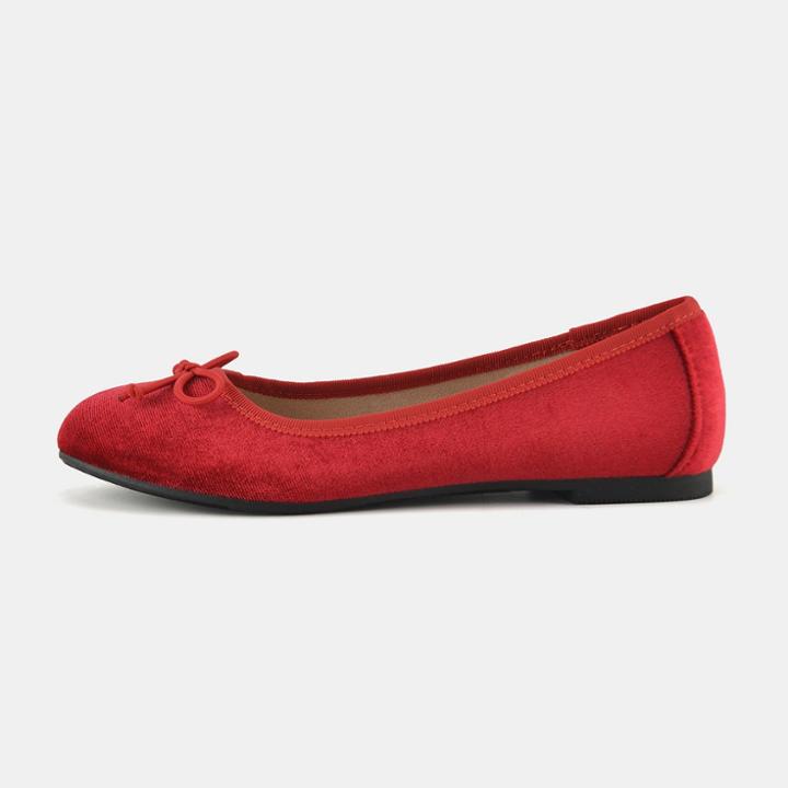 Girls' Brandee Ballet Flats Cat & Jack - Red
