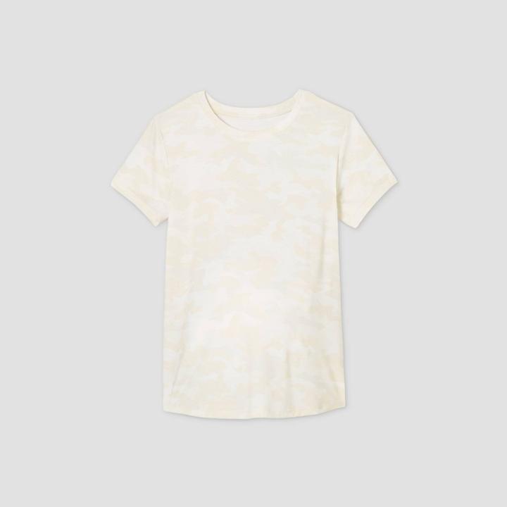 Maternity Camo Print Short Sleeve T-shirt - Isabel Maternity By Ingrid & Isabel Gray