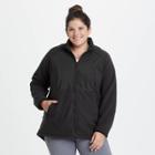Women's Plus Size Polartec Fleece Jacket - All In Motion Black