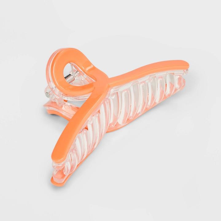 Loop Claw Hair Clip - A New Day Orange
