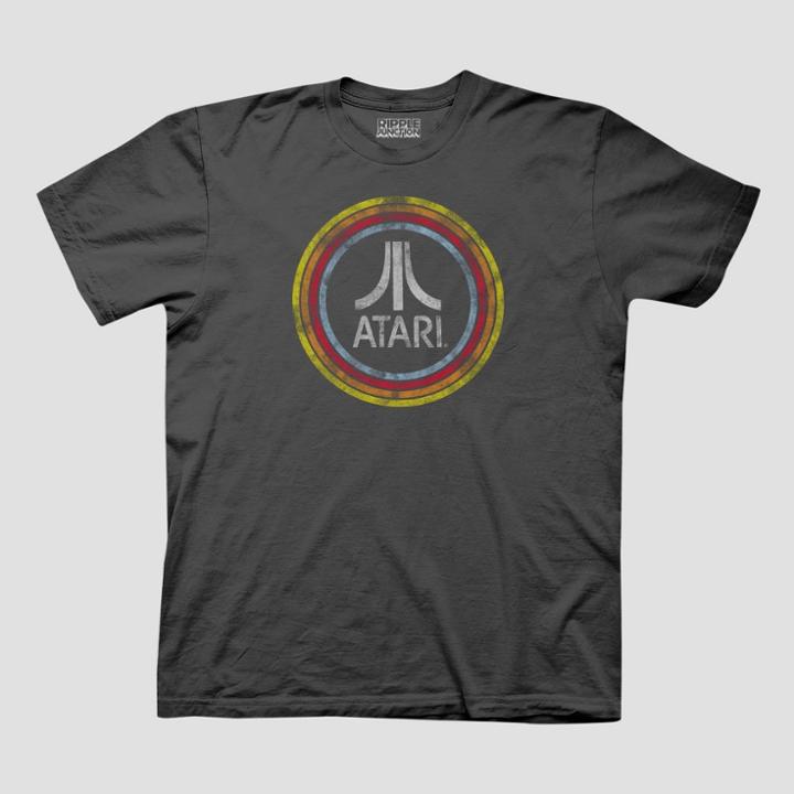 Men's Atari Logo Graphic T-shirt - Charcoal