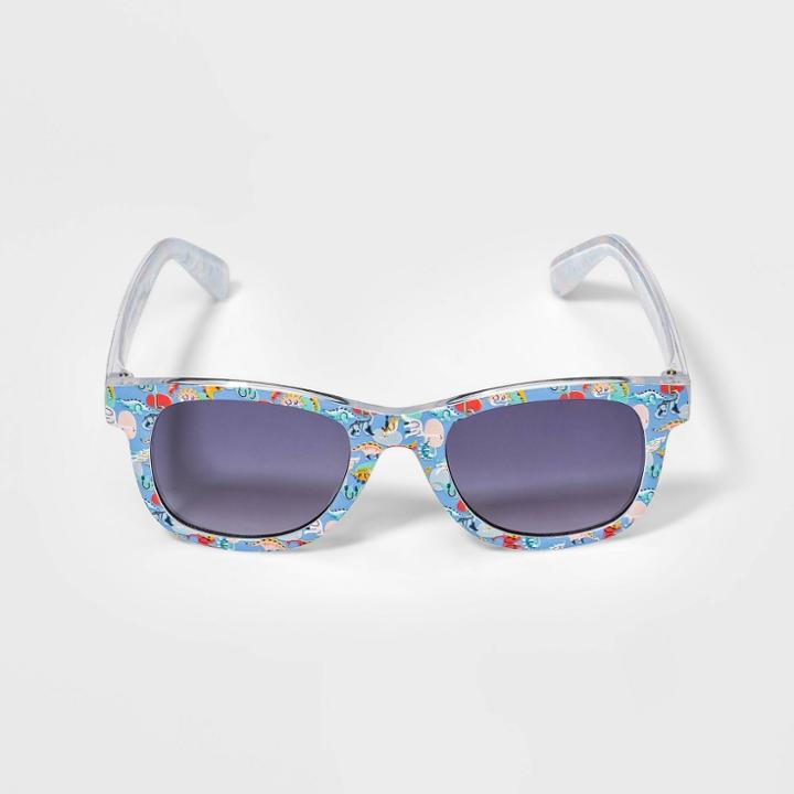 Toddler Boys' Dino Sunglasses - Cat & Jack Blue