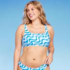 Women's Pullover Bralette Bikini Top - Wild Fable Multi