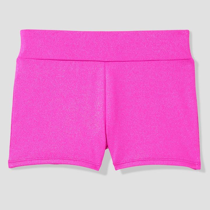 Freestyle By Danskin Girls' Activewear Shorts - Magenta