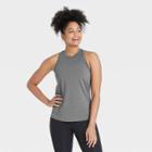 Women's Essential Racerback Tank Top - All In Motion Charcoal Heather