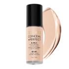 Milani Conceal + Perfect 2-in-1 Foundation + Concealer Cruelty-free Liquid Foundation - 01a1 Nude Ivory