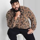 Adult Extended Size Regular Fit Zip-up Sweatshirt - Original Use Brown