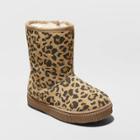 Toddler Girls' Kya Genuine Suede Fashion Boots - Cat & Jack Brown