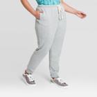 Women's Plus Size Mid-rise Jogger Pants - Universal Thread Gray