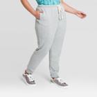 Women's Plus Size Mid-rise Jogger Pants - Universal Thread Gray