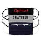 Ph By The Phluid Project Adult 3pk Stronger Together Cloth