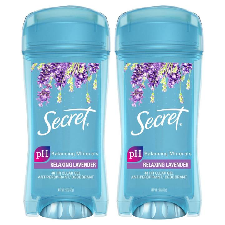 Secret Fresh Clear Gel And Deodorant For Women - Relaxing Lavender