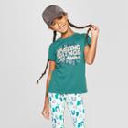 Girls' Short Sleeve Amazing Things Graphic T-shirt - Cat & Jack Green