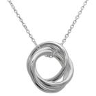 Target Triple Circle Pendant Necklace In Sterling
