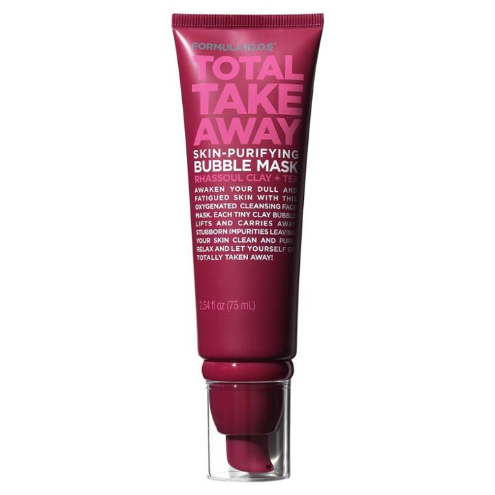 Formula 10.0.6 Total Take Away Skin Purifying Bubble Mask - Rhassoul Clay + Tea