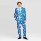 Suitmeister Men's Snowman Holiday Suit - Blue S, Men's,