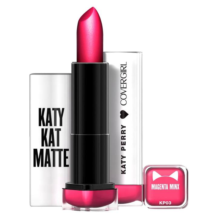 Covergirl Katy Kat Matte Lipstick Kp03 Magenta Minx .12oz,