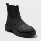 Women's Ella Chelsea Duck Boots - Universal Thread Black