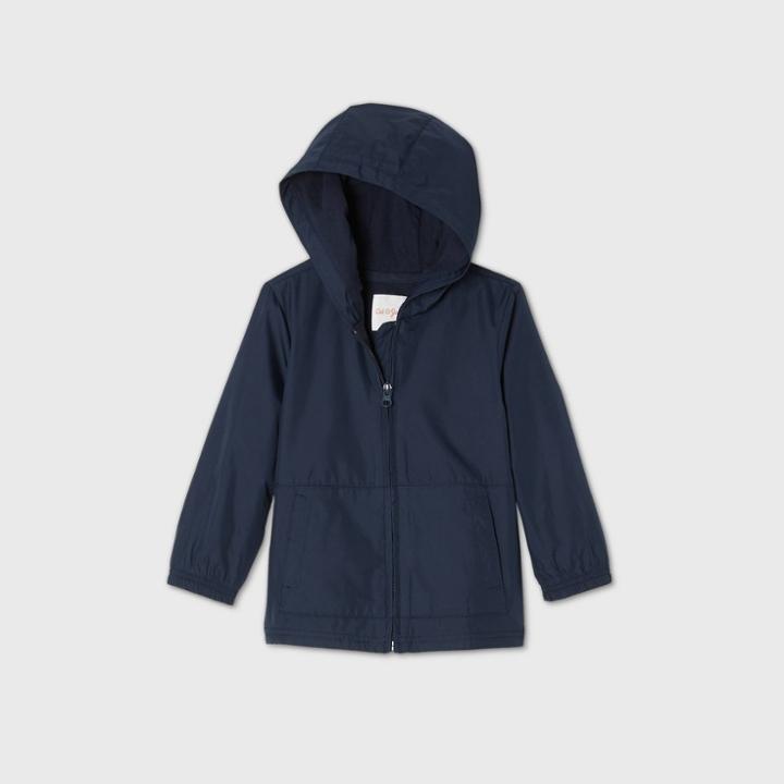 Toddler Boys' Uniform Windbreaker Jacket - Cat & Jack Navy