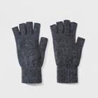 Men's Repreve Fingerless Gloves - Goodfellow & Co Gray