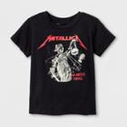 Target Toddler Boys' Metallica Short Sleeve T-shirt - Black