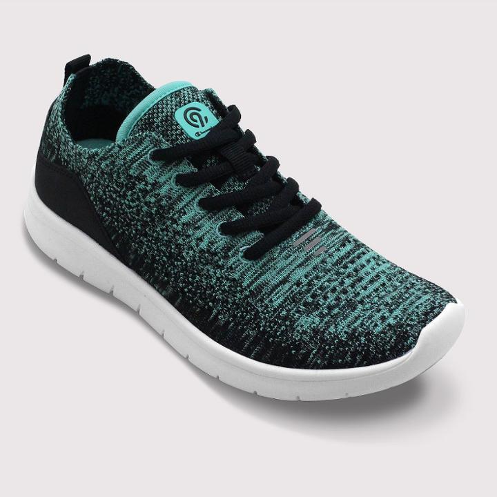 Women's Freedom 2 Wide Width Knit Sneakers - C9 Champion Turquoise 8.5w,
