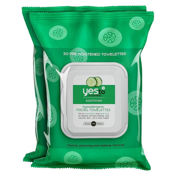 Target Yes To Cucumbers Facial Wipes