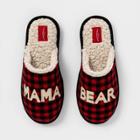 Women's Family Sleep Mama Bear Slide Slippers - Wondershop Red