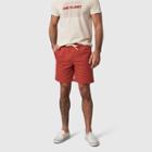 United By Blue Men's 7 Organic Cotton Pull-on Shorts - Chili Red