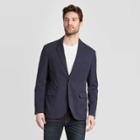 Men's Standard Fit Kenwood Tech Blazer - Goodfellow & Co Midnight Blue S, Men's,