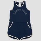 Junk Food Women's Party Time Romper - Navy