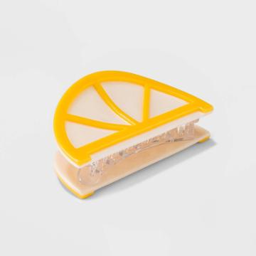 Lemon Wedge Claw Hair Clip - Wild Fable Yellow