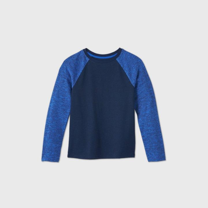 Boys' Hacci Cozy Pullover - Cat & Jack Navy