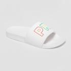 Ev Lgbt Pride Pride Adult Slide Sandals - White