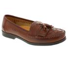 Men's Deer Stags Wide Width Herman Loafers - Brown 13w,