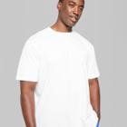 Target Men's Big & Tall Short Sleeve Boxy T-shirt - Original Use White