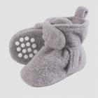 Luvable Friends Baby Fleece Lined Scooties - Heather Gray 0-6m, Kids Unisex, Grey Gray