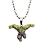 The Hulk Men's Boys' Marvel Hulk Cut Out Stainless Steel Pendant
