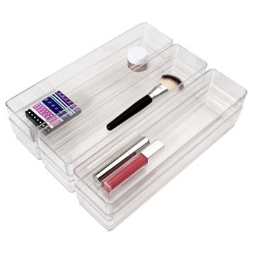 Us Acrylic 12x3x2 Stackable Drawer Organizer