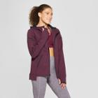 Women's Victory Fleece Full Zip Jacket - C9 Champion Dark Berry Purple