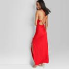 Women's Ruched Slip Dress - Wild Fable Red