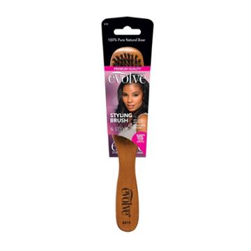 Evolve Products Evolve Styling Brush - Wood, Brown