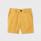 Oshkosh B'gosh Toddler Boys' Flat Front Chino Shorts - Yellow