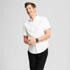 Men's Short Sleeve Button-down Shirt - Goodfellow & Co White