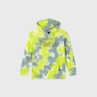 Boys' Tie-dye Graphic Hoodie - Art Class Green/grey