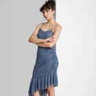 Women's Sleeveless Mesh Dress - Wild Fable Navy Blue Xxs