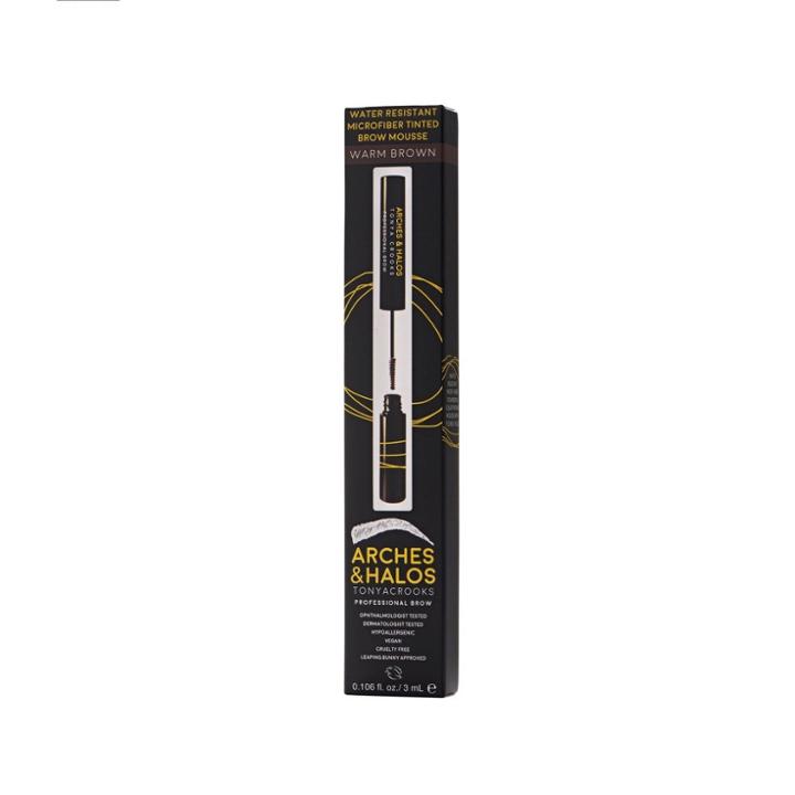 Arches & Halos Microfiber Tinted Brow Mousse Warm Brown