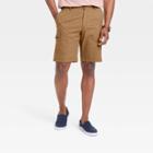 Men's 9.5 Utility Cargo Shorts - Goodfellow & Co Khaki