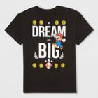 Boys' Super Mario Dream Big Short Sleeve Graphic T-shirt - Black
